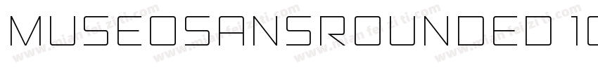 museosansrounded 100字体转换